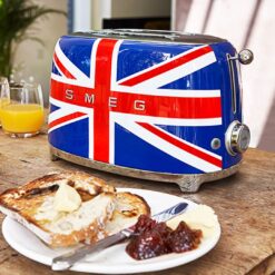 SMEG 2-Slice Toaster | Union Jack -Small Kitchen Appliances Shop july na smeg