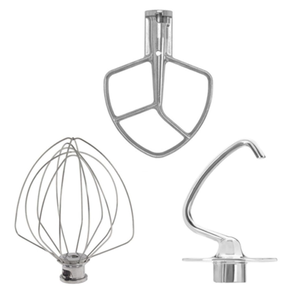 KitchenAid 5-Quart Stainless Steel Bowl + Stainless Steel Accessory Pack | Fits 5-Quart KitchenAid Tilt-Head Stand Mixers 3 KitchenAid 5-Quart Stainless Steel Bowl + Stainless Steel Accessory Pack | Fits 5-Quart KitchenAid Tilt-Head Stand Mixers - Image 3