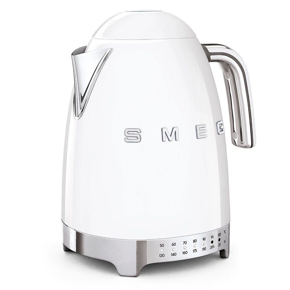 SMEG Variable Temperature Electric Water Kettle | White 2 SMEG Variable Temperature Electric Water Kettle | White - Image 2