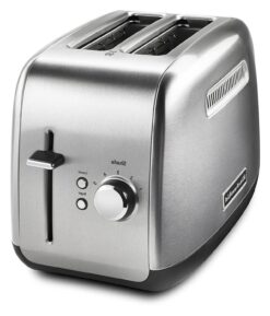 KitchenAid 2-Slice Toaster With Manual Lift Lever | Brushed Stainless Steel