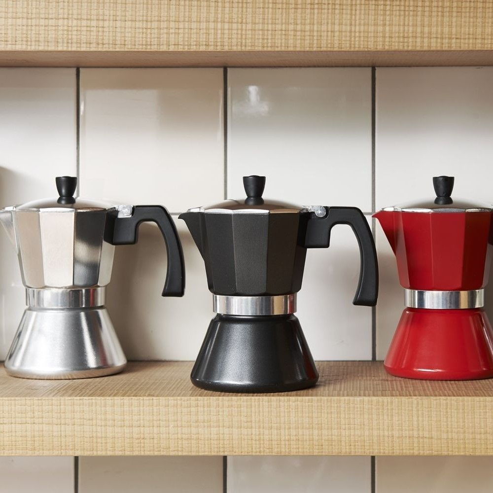 Bredemeijer Trivoli 27oz Espresso Maker | Red 2 Bredemeijer Trivoli 27oz Espresso Maker | Red - Image 2