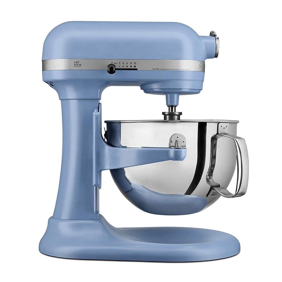 KitchenAid 6-Quart Pro 600 Bowl-Lift Stand Mixer | Matte Vintage Blue 1 KitchenAid 6-Quart Pro 600 Bowl-Lift Stand Mixer | Matte Vintage Blue