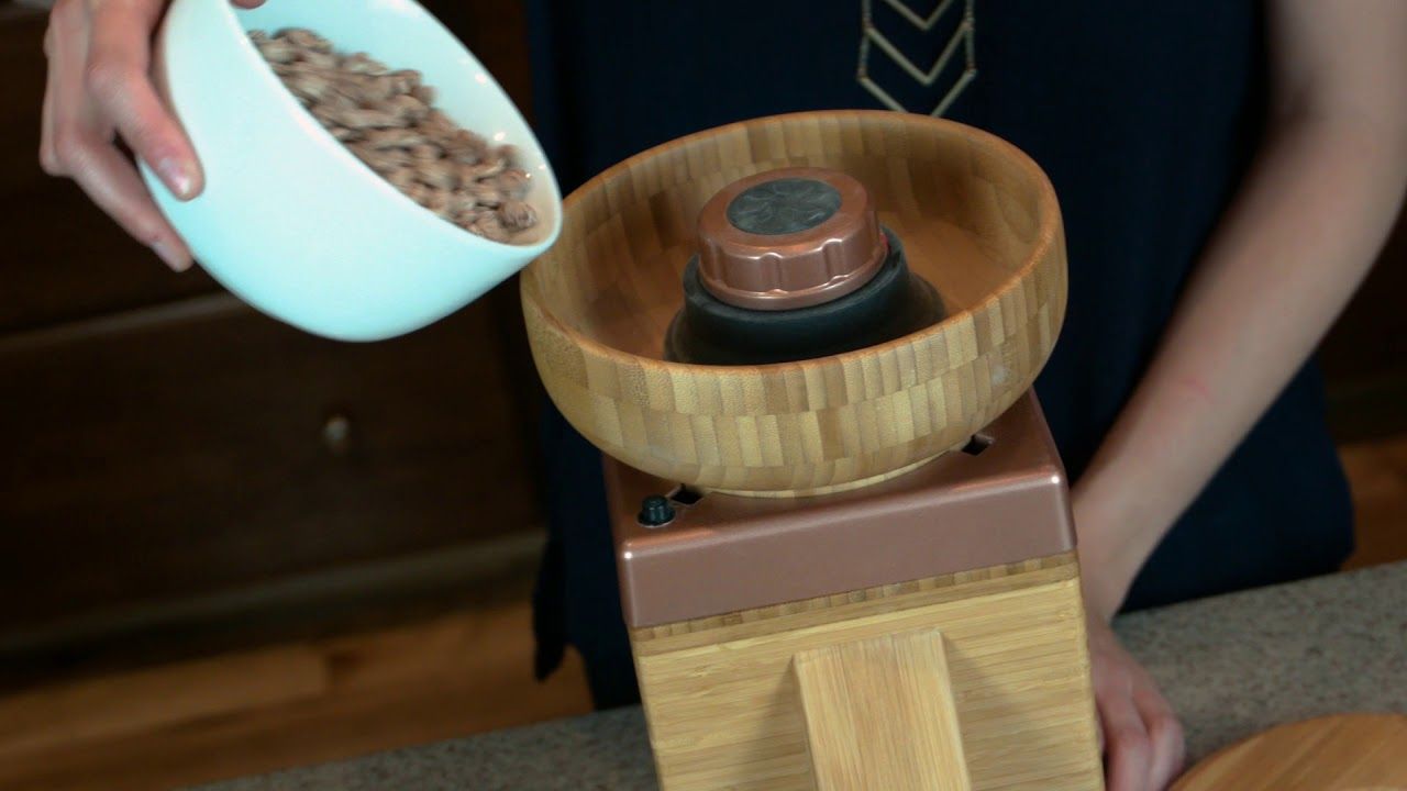 NutriMill Harvest Grain Mill | Forest Green + Cutting Board & Canister Bundle 7 NutriMill Harvest Grain Mill | Forest Green + Cutting Board & Canister Bundle - Image 7