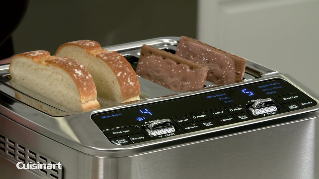 Cuisinart 2-Slice Digital Motorized Toaster | Stainless Steel 3 Cuisinart 2-Slice Digital Motorized Toaster | Stainless Steel - Image 3