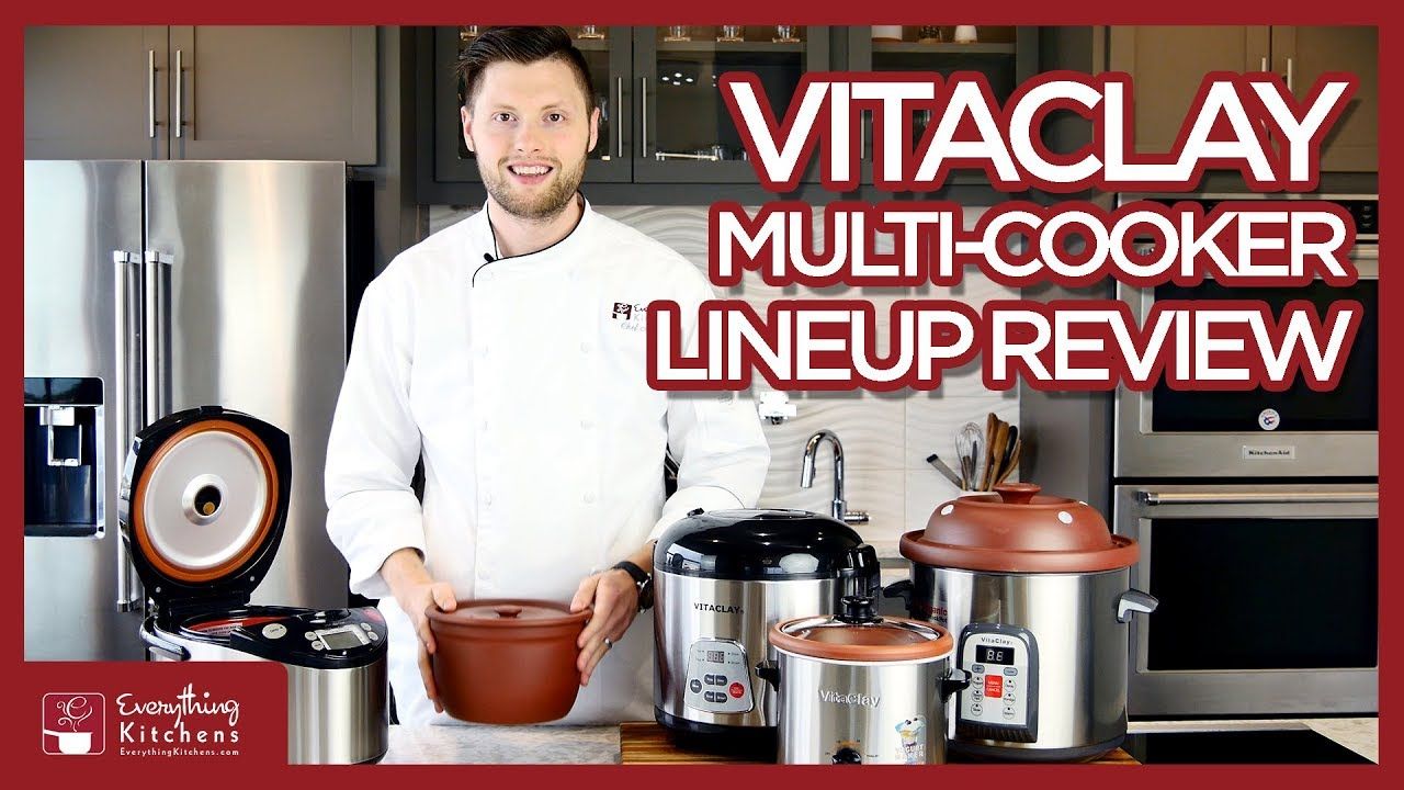 VitaClay 2-in-1 Rice Slow Cooker & Clay Insert - Round, 6-cup / 3.2-Quart 2 VitaClay 2-in-1 Rice Slow Cooker & Clay Insert - Round, 6-cup / 3.2-Quart - Image 2