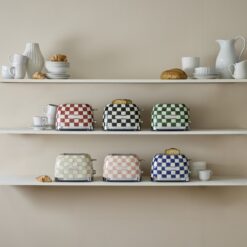 MacKenzie-Childs 2-Slice Toaster | Rosy Check 18 MacKenzie-Childs 2-Slice Toaster | Rosy Check -Small Kitchen Appliances Shop mkc fa25 small electrics hero 001 v2 2