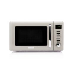 Haden Heritage Vintage Retro 0.7 Cubic Foot Microwave | Putty Beige
