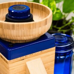 NutriMill Harvest Grain Mill | Blue 8 NutriMill Harvest Grain Mill | Blue -Small Kitchen Appliances Shop royal blue harvest grain mill 1