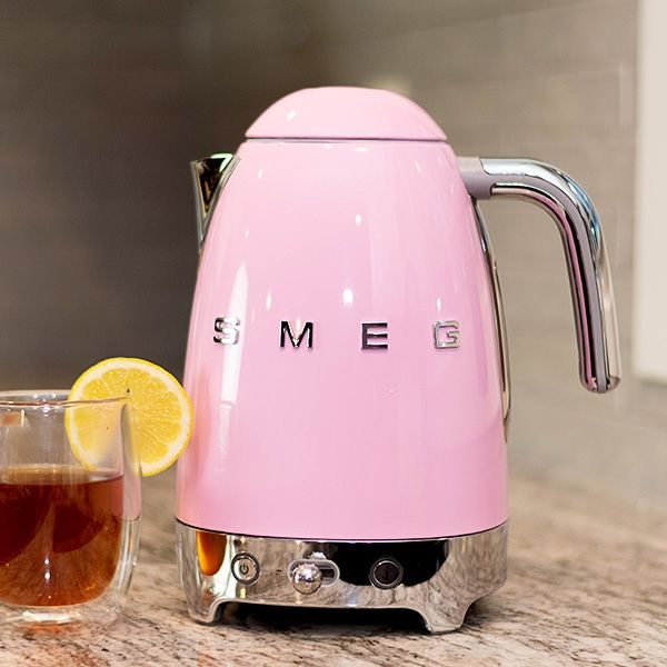 SMEG Variable Temperature Electric Water Kettle | Pink 3 SMEG Variable Temperature Electric Water Kettle | Pink - Image 3