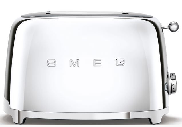 SMEG 2-Slice Toaster | Chrome 2 SMEG 2-Slice Toaster | Chrome - Image 2