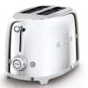 SMEG 2-Slice Toaster | Chrome