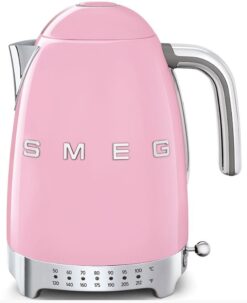 SMEG Variable Temperature Electric Water Kettle | Pink