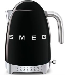 SMEG Variable Temperature Electric Water Kettle | Black