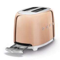 SMEG 2-Slice Toaster | Rose Gold -Small Kitchen Appliances Shop smeg rose gold 5