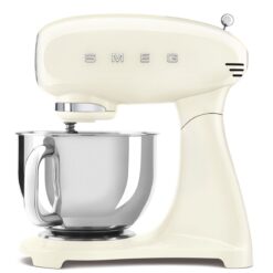 SMEG Full-Color 5 Qt. Tilt-Head Stand Mixer | Cream