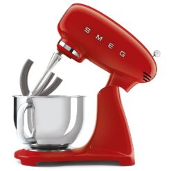 SMEG Full-Color 5 Qt. Tilt-Head Stand Mixer | Red -Small Kitchen Appliances Shop smf03rdus 51