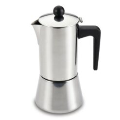 BonJour 9oz Stovetop Espresso Maker | Stainless Steel