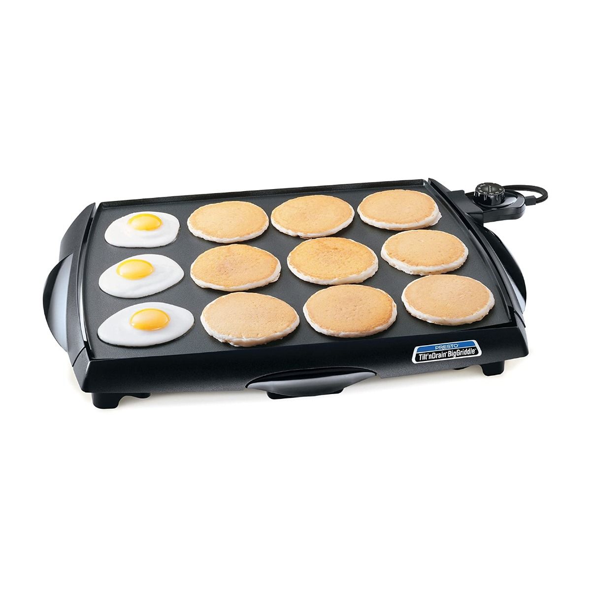 Presto® Tilt'nDrain™ BigGriddle® Cool-Touch Electric Griddle 2 Presto® Tilt'nDrain™ BigGriddle® Cool-Touch Electric Griddle - Image 2