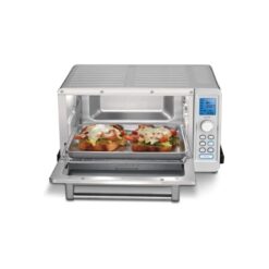 Cuisinart Deluxe Convection Toaster Oven Broiler | White & Stainless Steel 9 Cuisinart Deluxe Convection Toaster Oven Broiler | White & Stainless Steel -Small Kitchen Appliances Shop tob135wn c