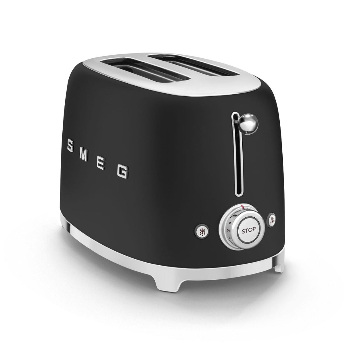 SMEG 2-Slice Toaster | Matte Black 4 SMEG 2-Slice Toaster | Matte Black - Image 4