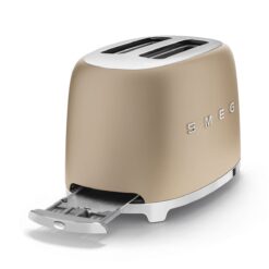 SMEG 2-Slice Toaster | Matte Champagne 11 SMEG 2-Slice Toaster | Matte Champagne -Small Kitchen Appliances Shop tsf01chmus 11