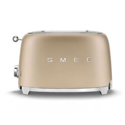 SMEG 2-Slice Toaster | Matte Champagne 8 SMEG 2-Slice Toaster | Matte Champagne -Small Kitchen Appliances Shop tsf01chmus 4