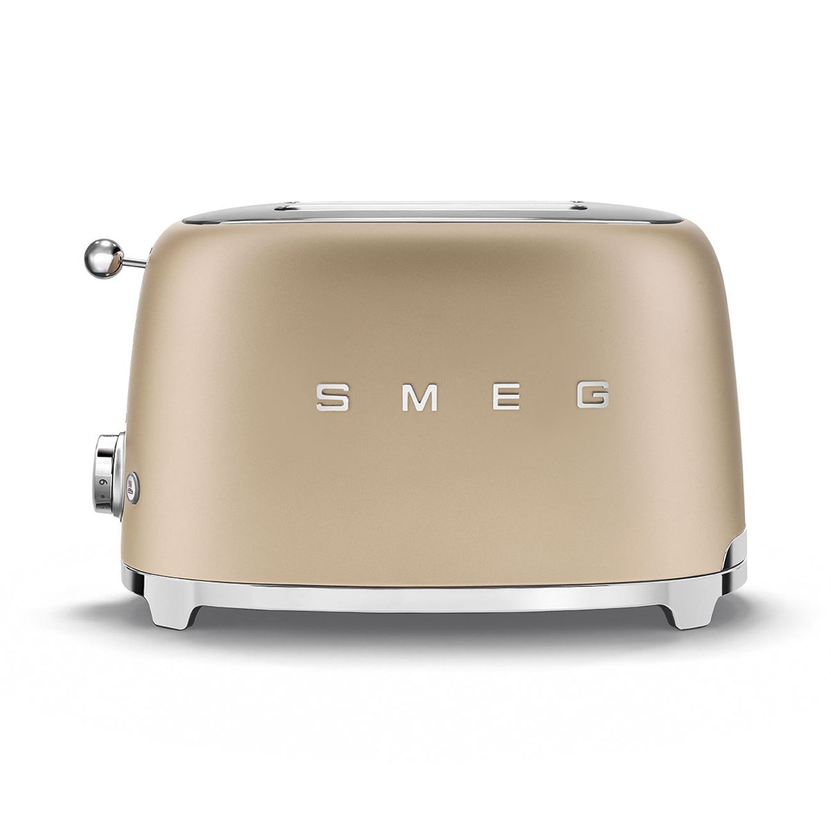 SMEG 2-Slice Toaster | Matte Champagne 3 SMEG 2-Slice Toaster | Matte Champagne - Image 3