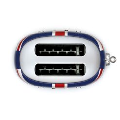 SMEG 2-Slice Toaster | Union Jack -Small Kitchen Appliances Shop tsf01ujus 2 slice toaster top view union jack