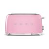 SMEG 4-Slice Toaster | Pink