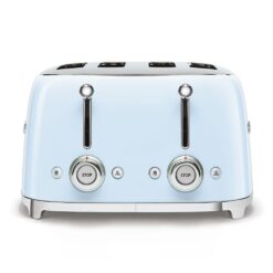 SMEG 4-Slot Toaster | Pastel Blue -Small Kitchen Appliances Shop tsf03pbus 4