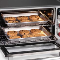 Wolf Gourmet Elite Countertop Oven With Red Knobs 8 Wolf Gourmet Elite Countertop Oven With Red Knobs -Small Kitchen Appliances Shop wgco150s wolf gourmet elite countertop oven 1